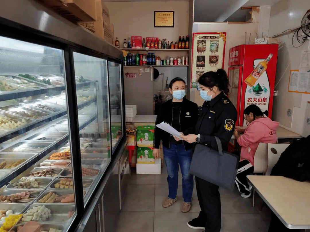 区市监局三厂分局对多批次抽检不合格食品经营单位加强食品安全监管