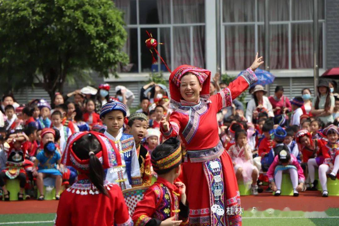 团结同初心——灵川县甘棠实验小学开展三月三民族特色系列活动