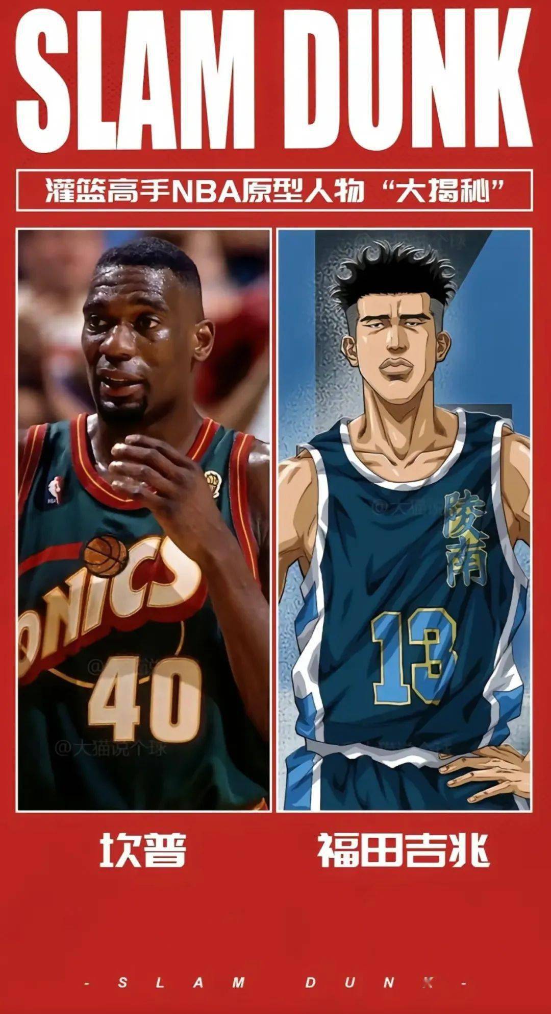 《灌篮高手》nba原型(大揭秘)_漫画_女生_情侣
