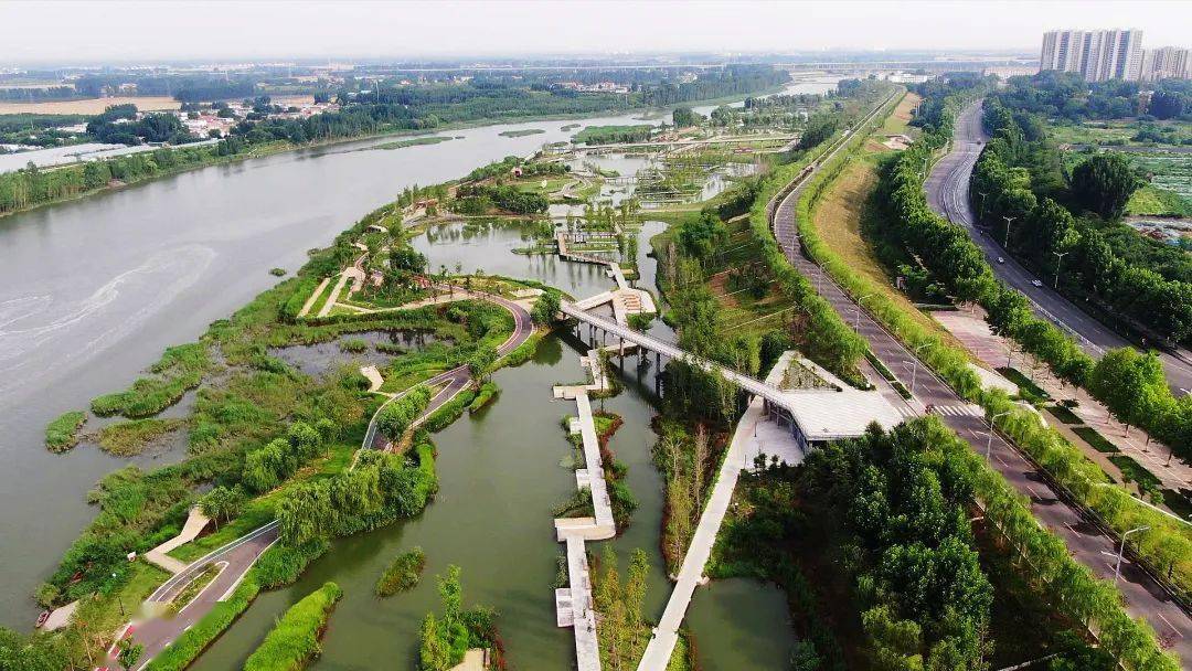 邹城孟子湖环湖路图片