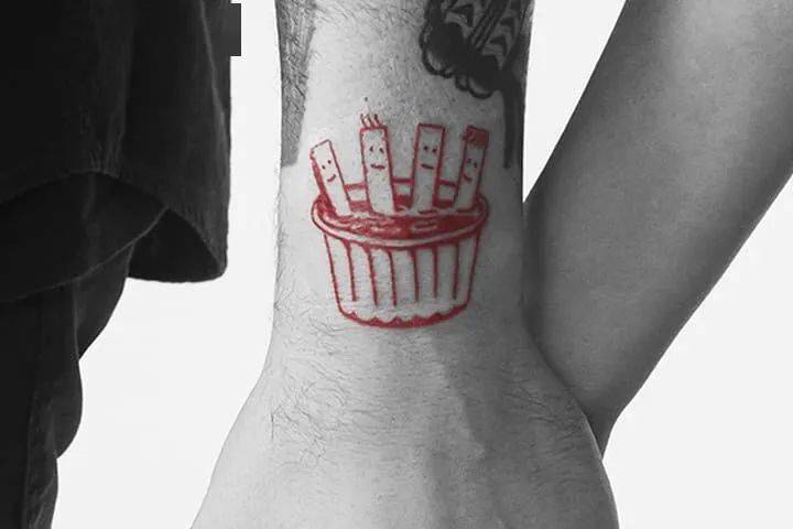 亨氏*ed sheeran番茄酱也能纹身了?