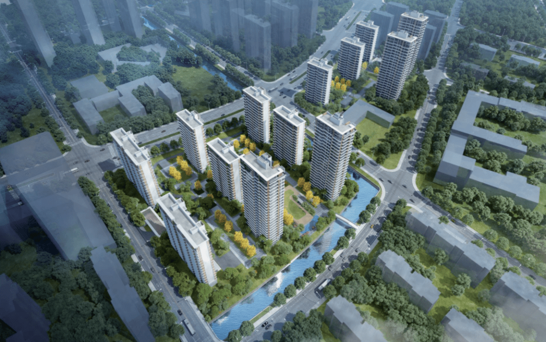 今天,中海江心洲g04地块规划出炉,项目打造13栋住宅,包含9栋15-17f小