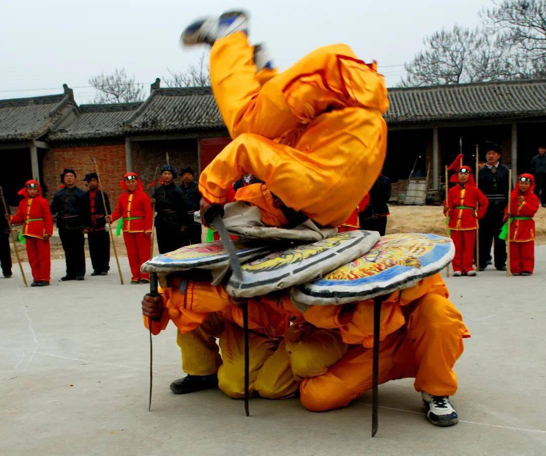 邢台非遗|藤牌阵_阵法_招数_短刀