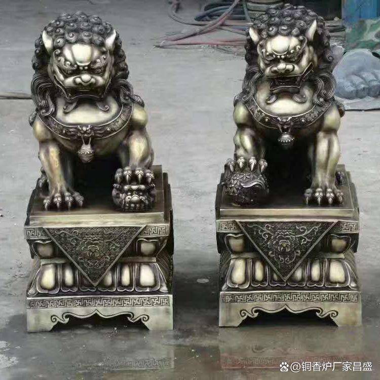 铜狮子，北京故宫狮_手机搜狐网