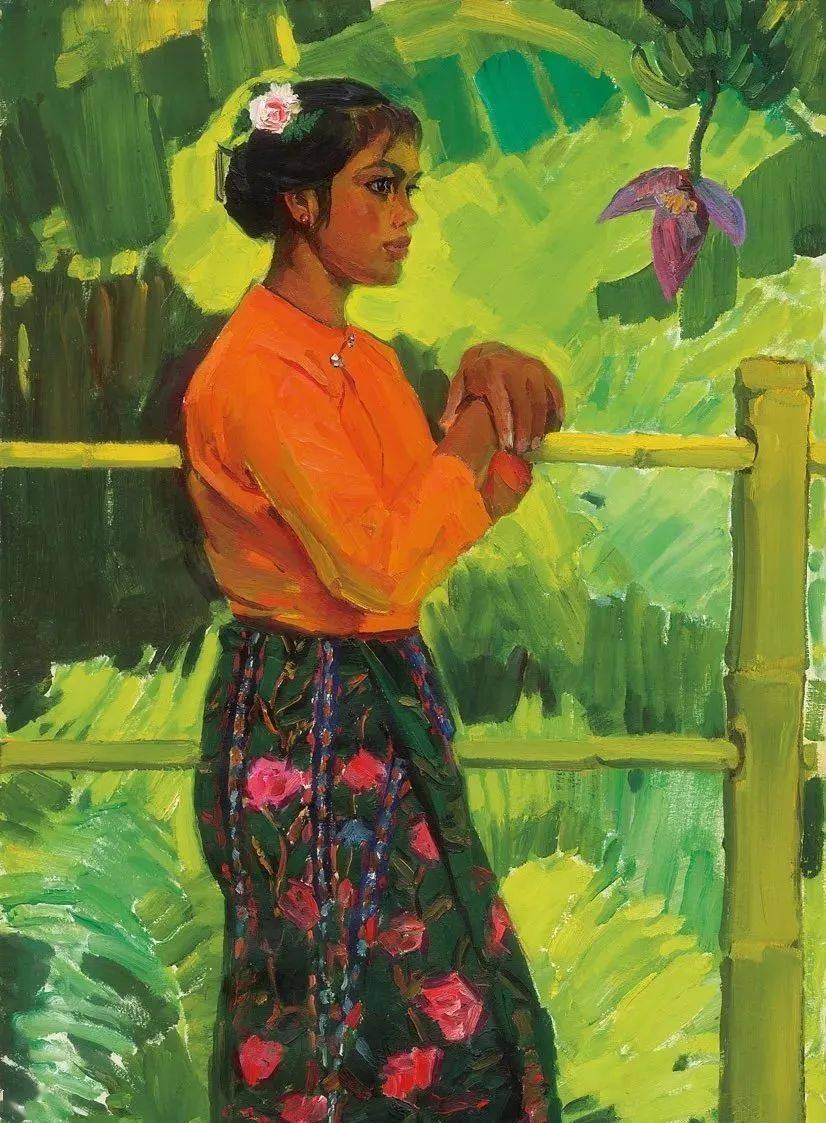 中国著名油画家詹建俊油画作品欣赏_cm_艺术_纸本