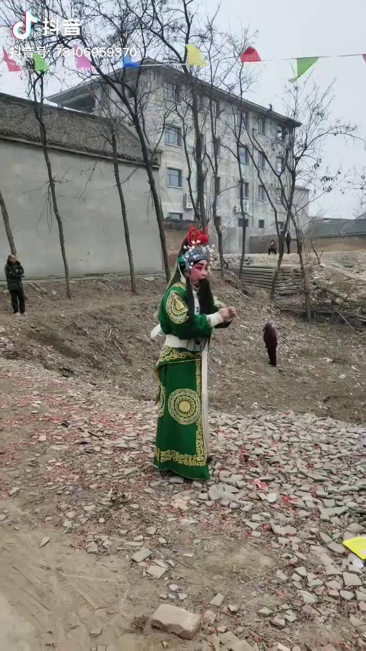 庙会上唱非物质文化遗产.滑县乐腔