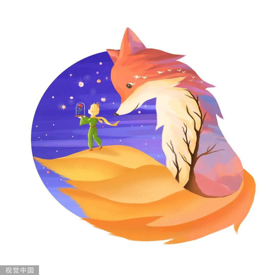 小王子与狐狸头像图片