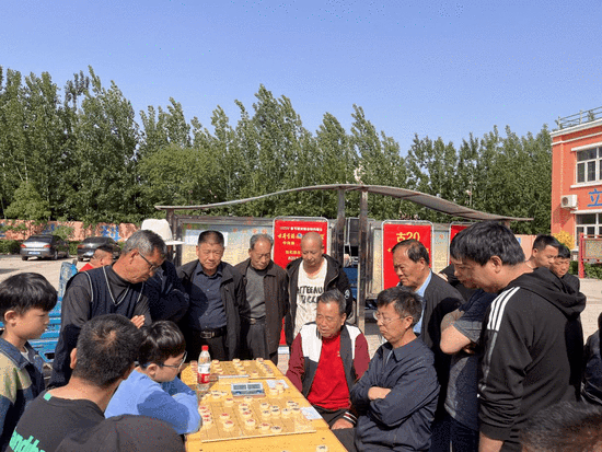 霸州市煎茶铺镇首届全民健身大会开幕式暨煎茶铺镇中国象棋比赛拉开