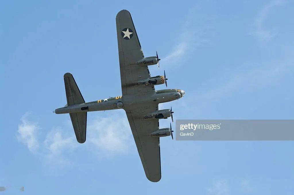 精选好图:b-17空中堡垒轰炸机之五