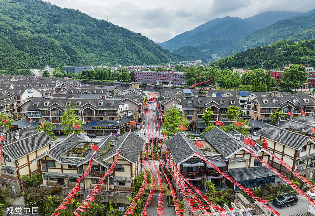 汶川映秀旅游景点图片