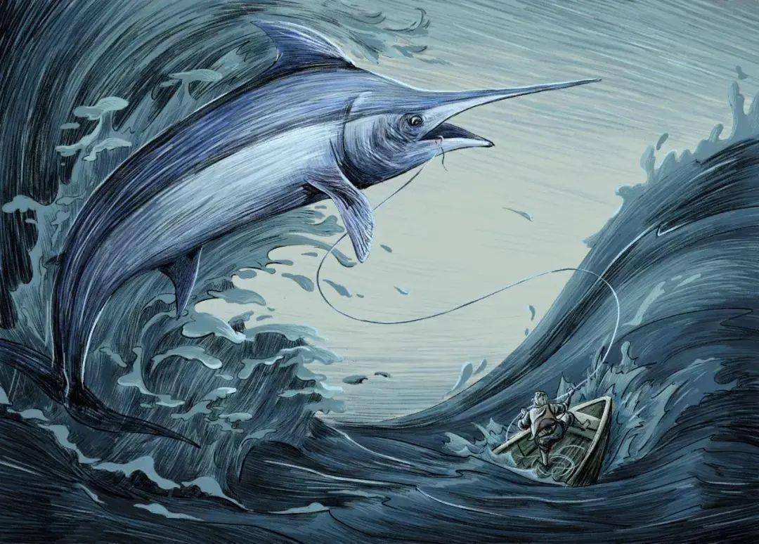 跟着主播读好书|第三十八期:《老人与海》_海明威_古巴_命运