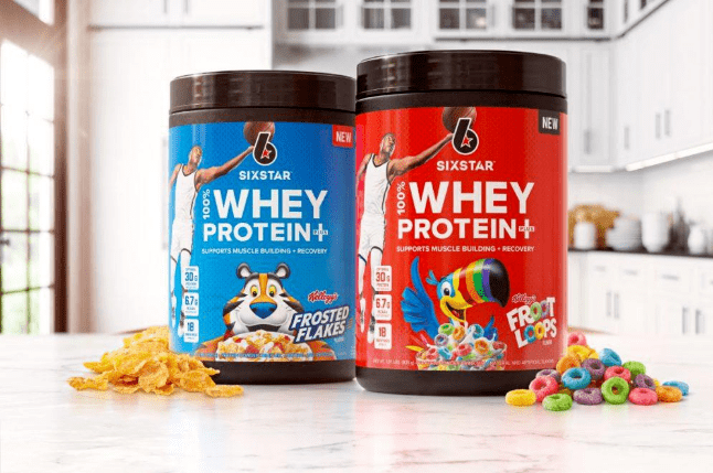 旗下品牌six star pro nutrition正与家乐氏公司合作推出两款谷类