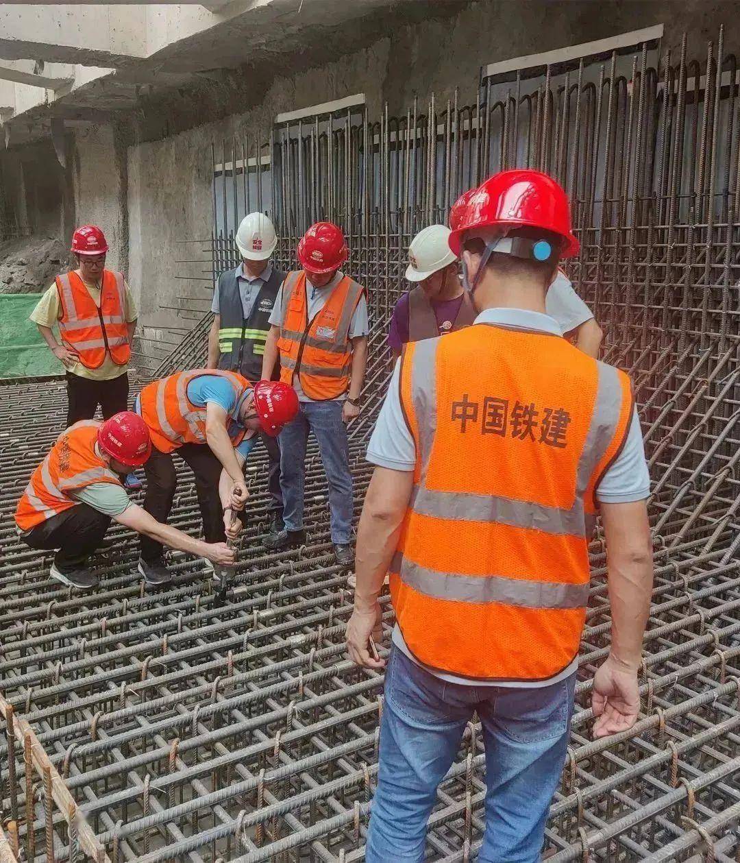 深大城际黄麻布站cd基坑