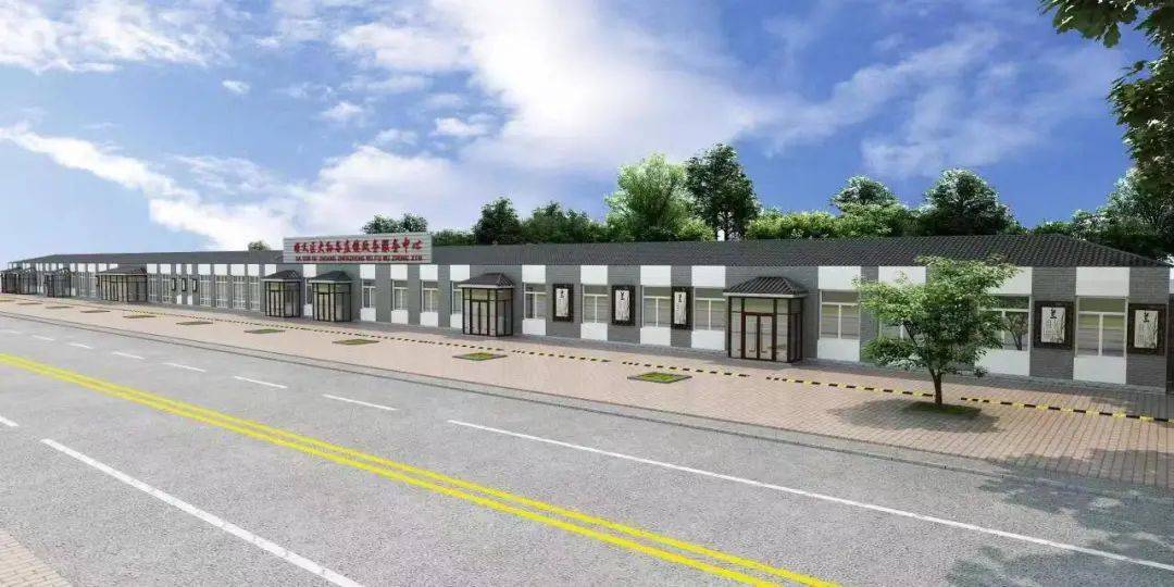 大孙各庄镇政务服务大厅改造效果图记者在大孙各庄镇新政务服务大厅