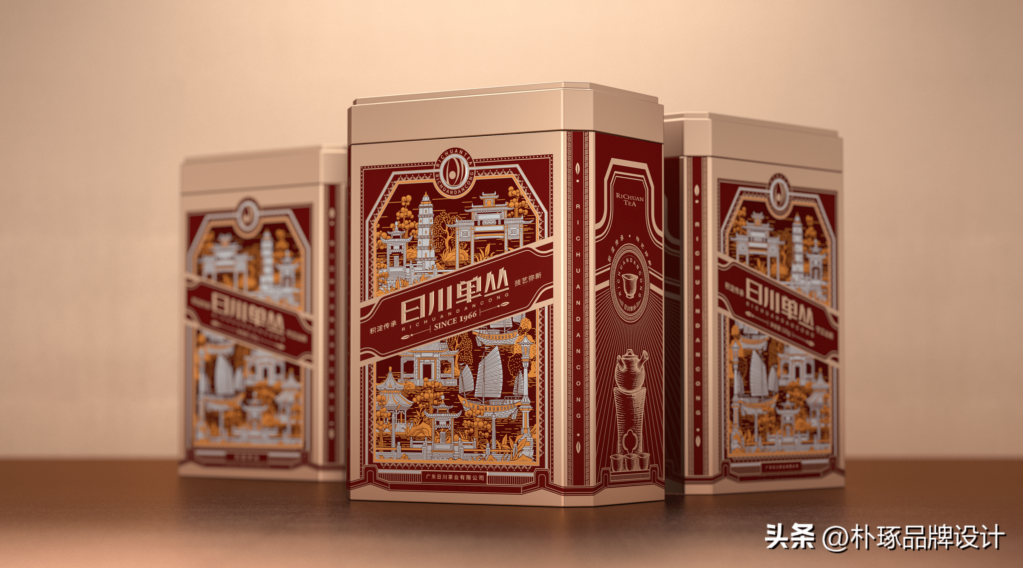中式设计土气表示不服 中国风茶叶礼盒创意包装