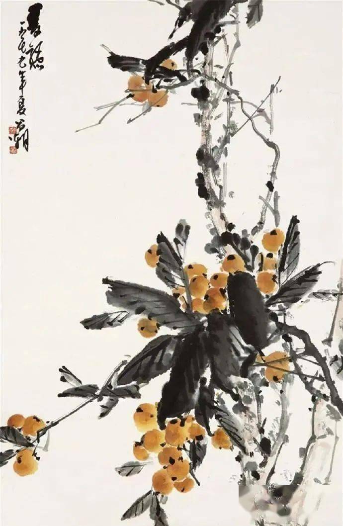 【艺术世界】刘昌潮花鸟作品欣赏_石田_潘天寿_石涛