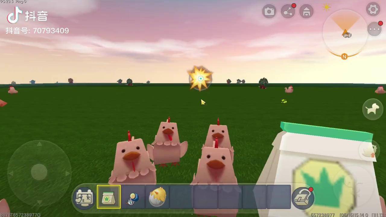 家园里,商人那里就可以买到 迷你世界 迷你世界感人故事 迷你世界小鸡