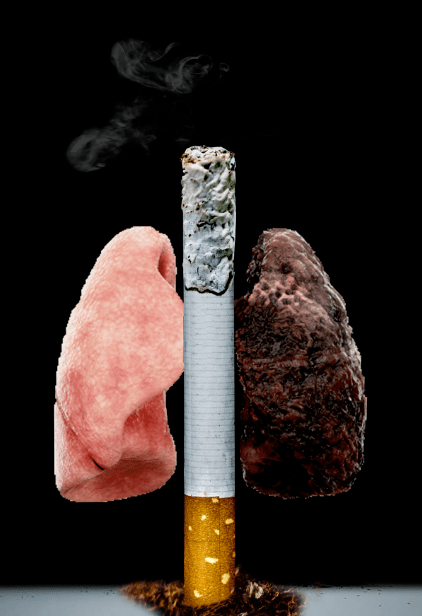 吸烟的肺图片 壁纸图片