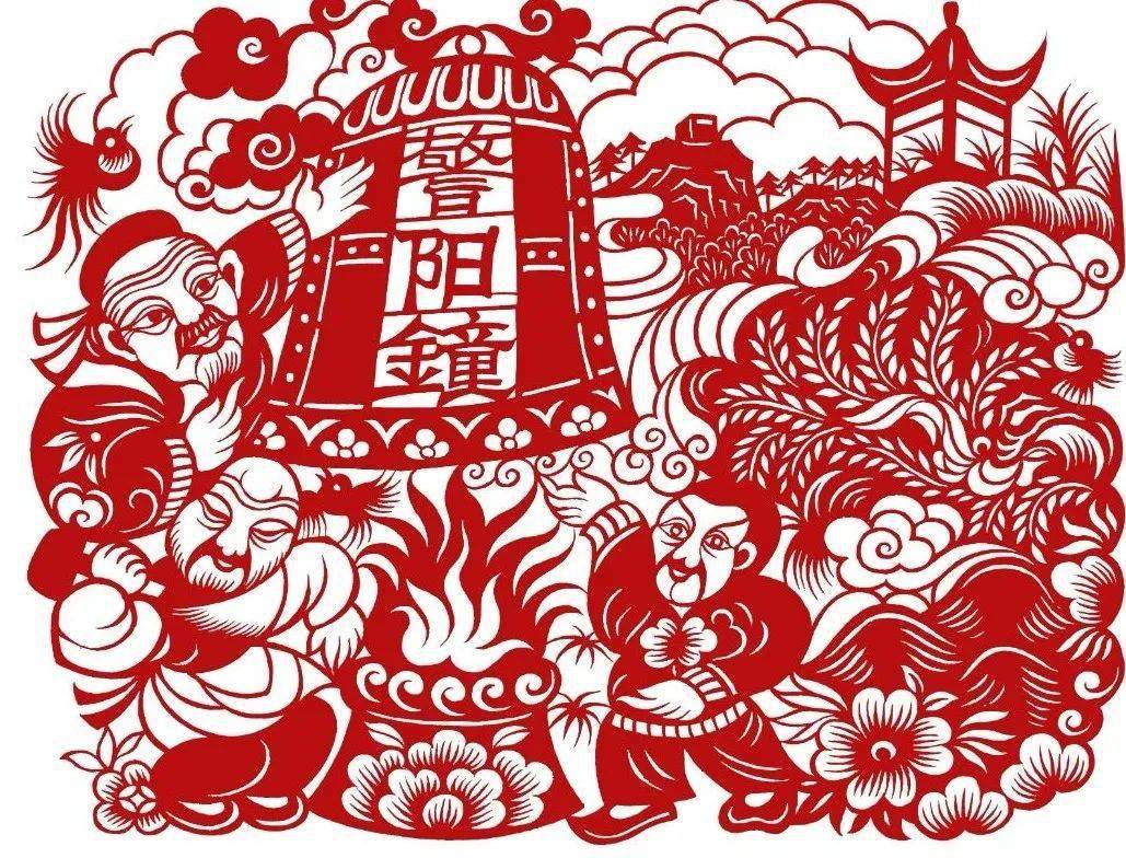 河北省文联重点创作项目《大运河》《长城》出版,任志国剪纸作品插图