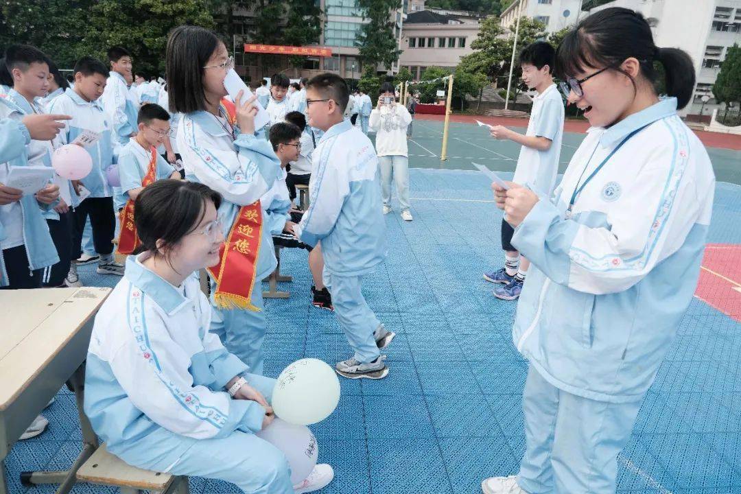 台州初级中学:阳光少年 彩虹青春_活动_进行_系列
