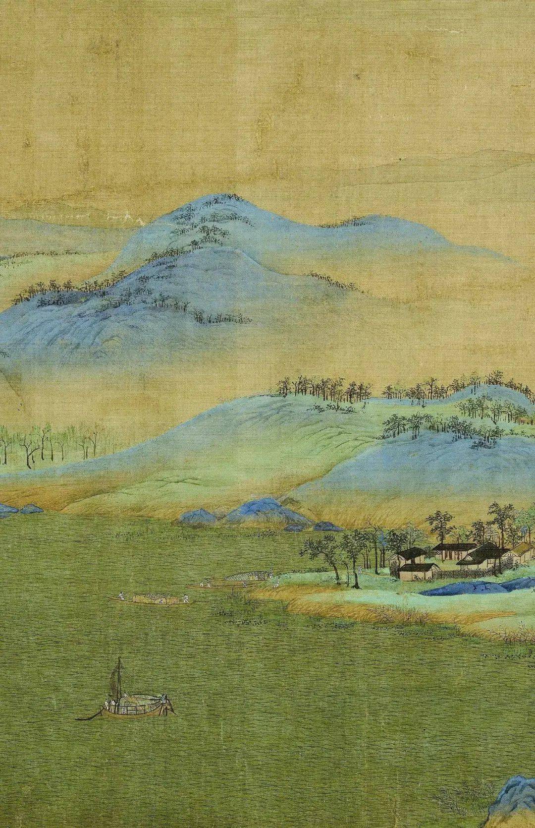 王希孟 《千里江山图》全卷欣赏!国之瑰宝,你怎能不爱!