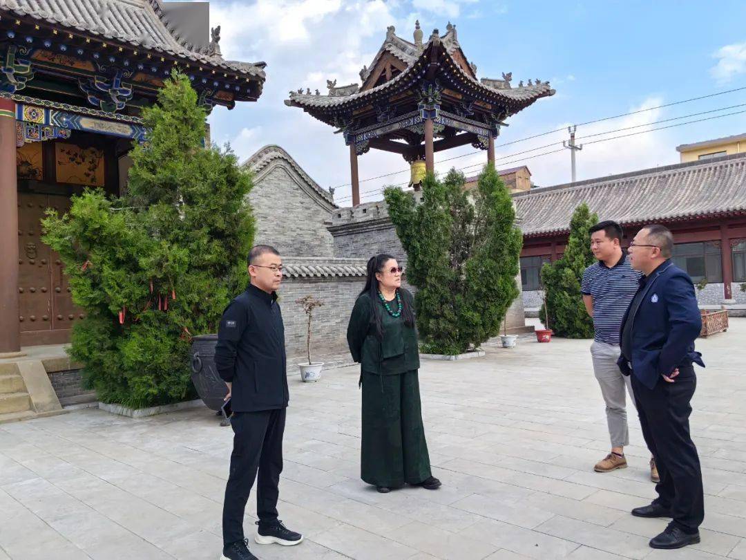 邢如瑞董事长参观太谷文昌宫_卢军梅_武马俊_taigu