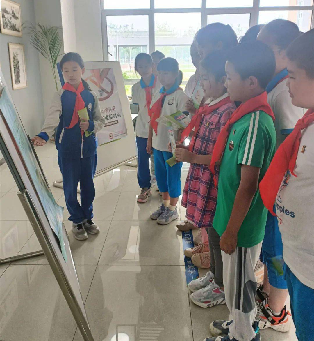 聚焦无烟为成长护航高丽营镇世界无烟日宣传进校园
