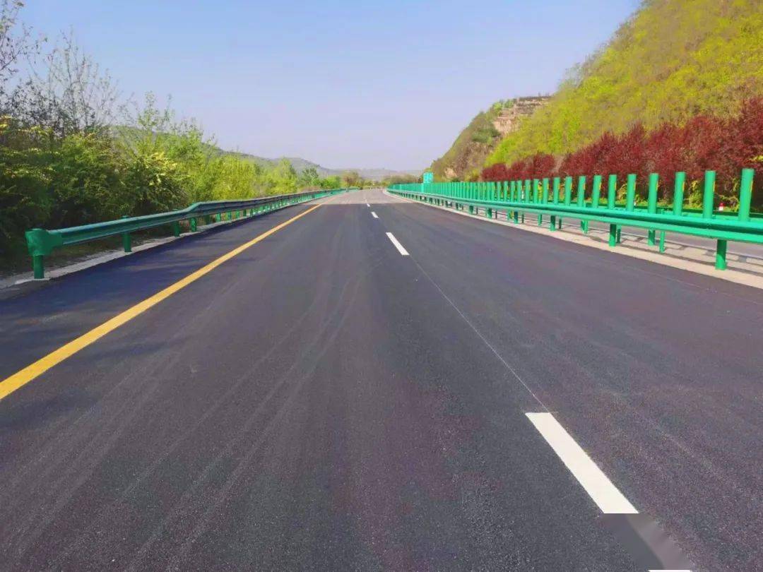 庆阳公路事业发展中心g22线青兰高速公路雷西段病害处治工程提前半个