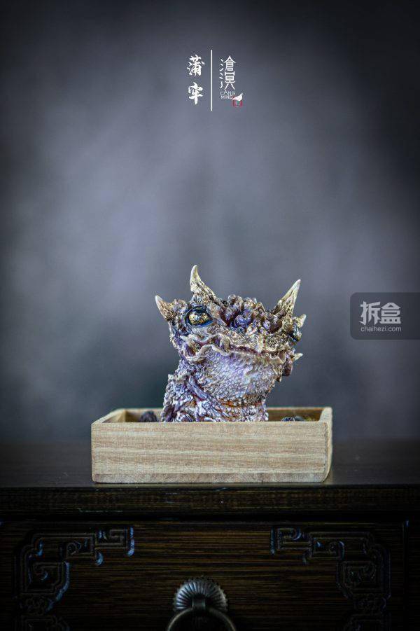 沧溟工作室 神话传说系列 蒲牢 神龙雕像gk雕塑摆件_官方_价格_差异