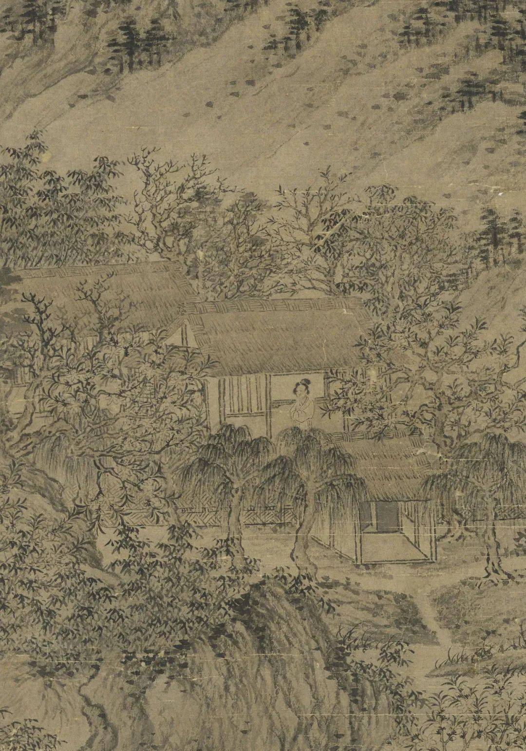 赏画| 王蒙《花溪渔隐图》_版权_内容_台北故宫