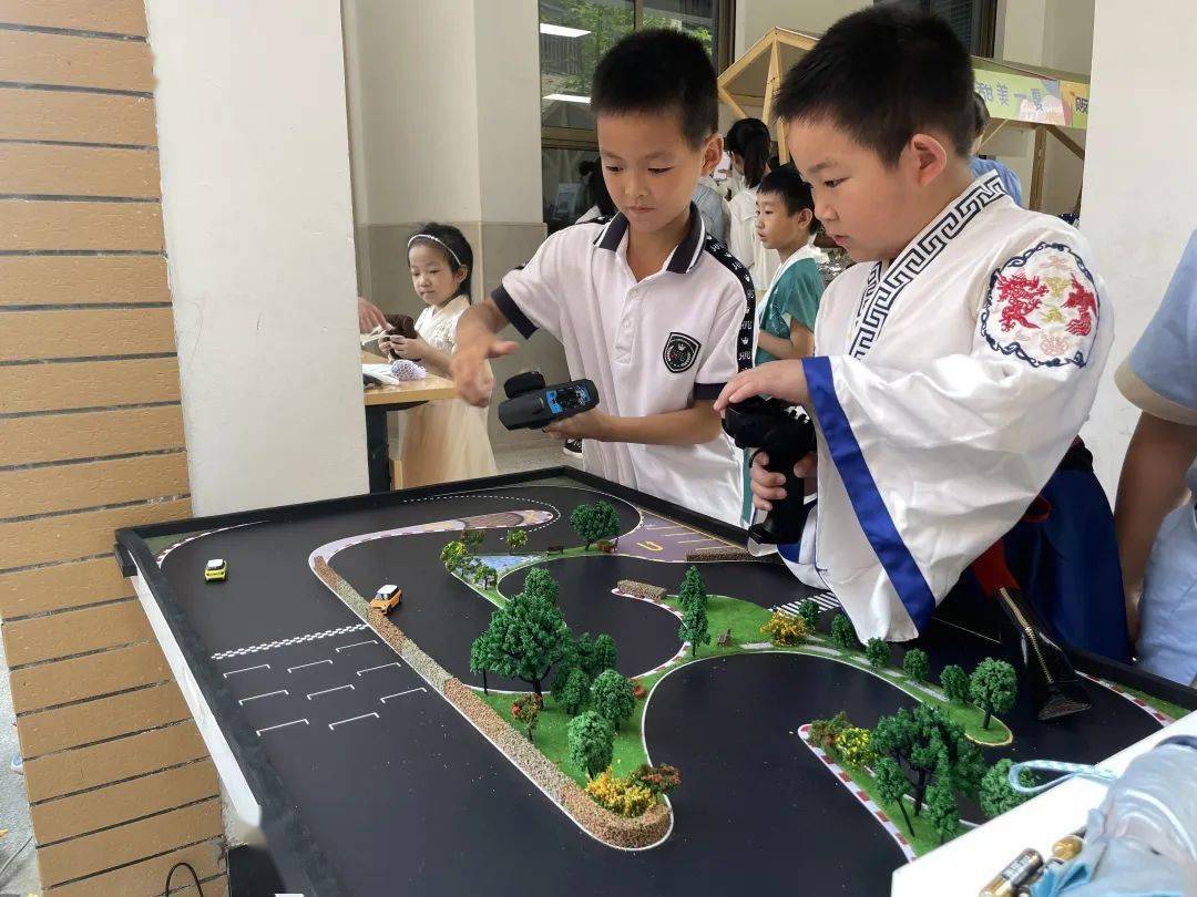 "流动少年宫"金外小学站┆ "六一"碰上亚运,撞出无限精彩_金华市_活动