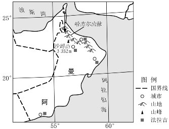 阿曼人的生活用水主要依靠人工修建的水渠灌溉系统—法拉吉