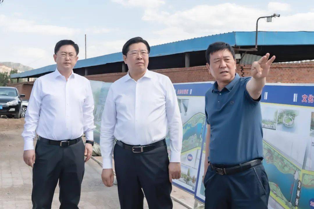 副省长霍步刚莅朝调研督导工作_生产线_项目_发展