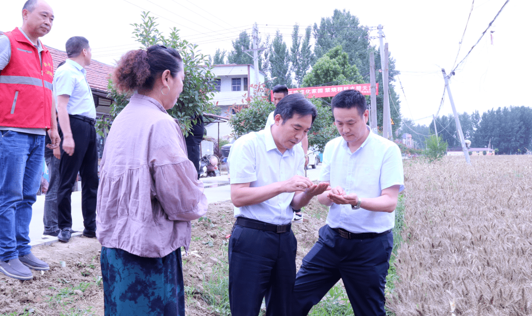 局長李建華帶隊深入駐村幫扶點扶溝縣包屯鎮鬱崗村,呂譚鄉葛崗村開展