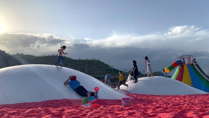 临县青塘滑雪场图片