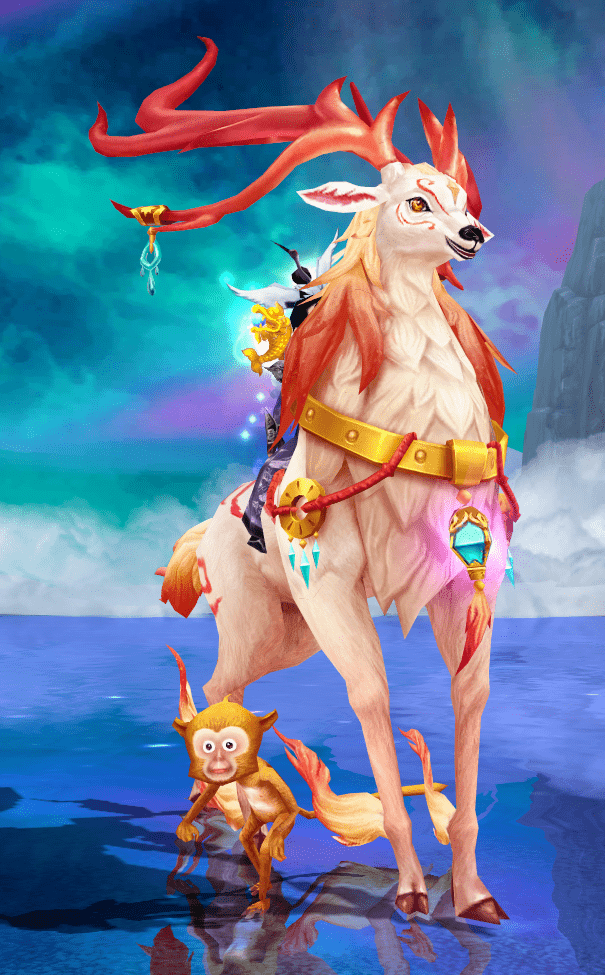 【全新坐骑】驭水夫诸展示_技能_伤害_目标