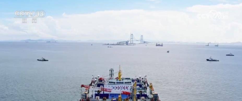 “海底长城”合龙“深中牵手”成功 刷新多项纪录