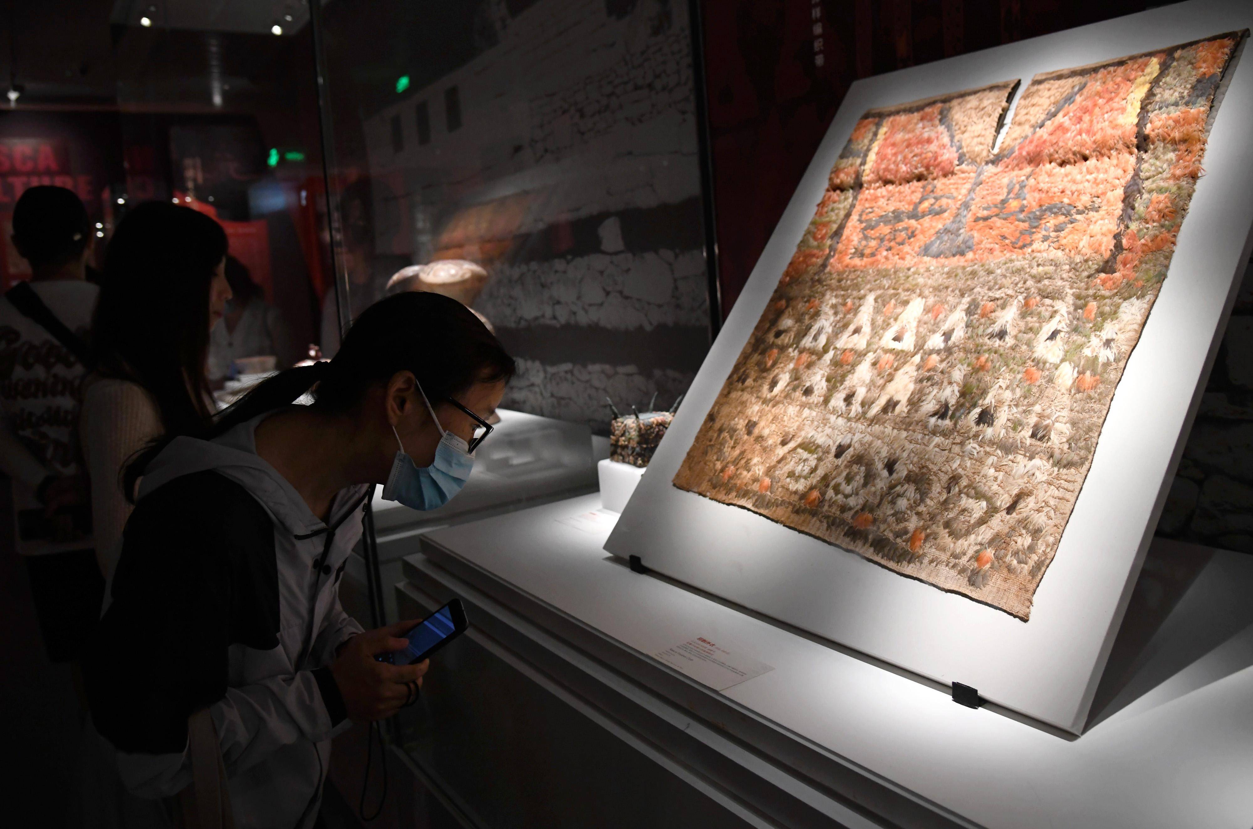 “历史博物馆”（文化）秘鲁精品文物在陕西历史博物馆展出