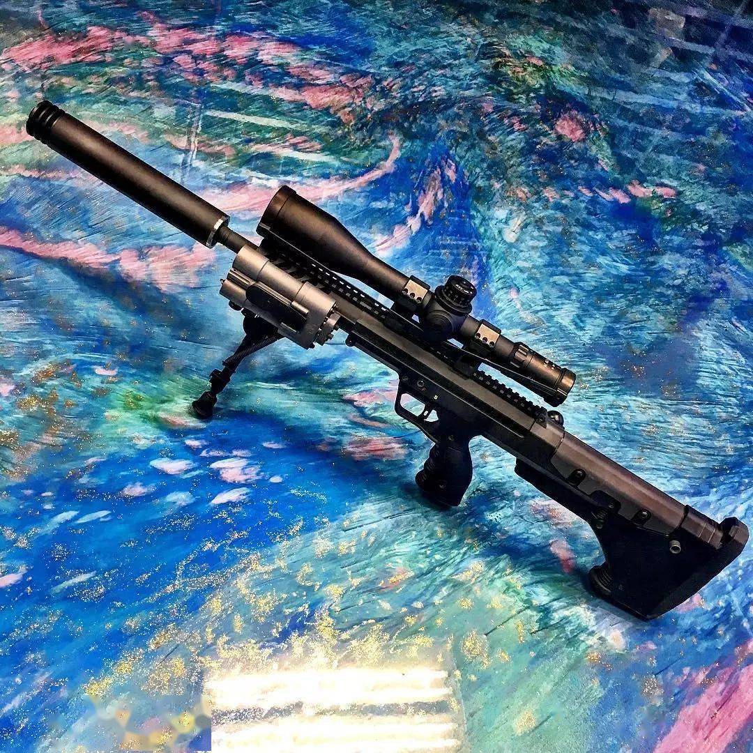 【也许是最美的无托栓动】沙漠科技公司srs隐形侦查兵狙击步枪_战术