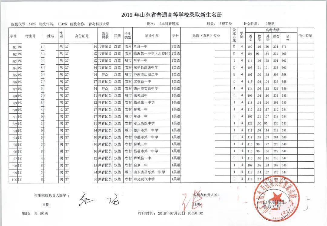 大专毕业档案填写模板图片