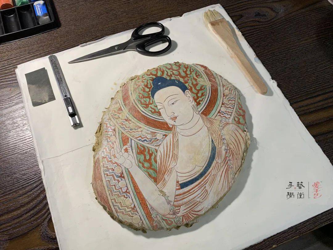 am 非遗 | 敦煌印记——泥版画体验工作坊_活动_文化_壁画