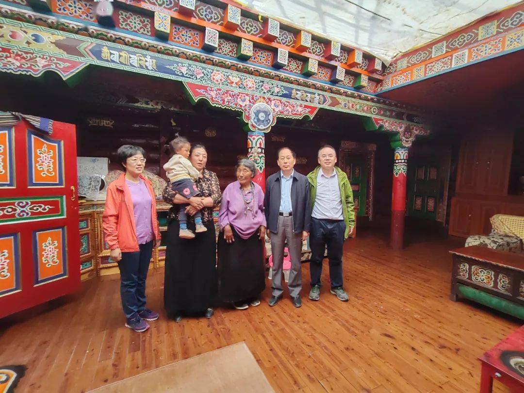 天津科技局领导深入江达县同普乡开展帮扶工作_乡村_情况_薛景山