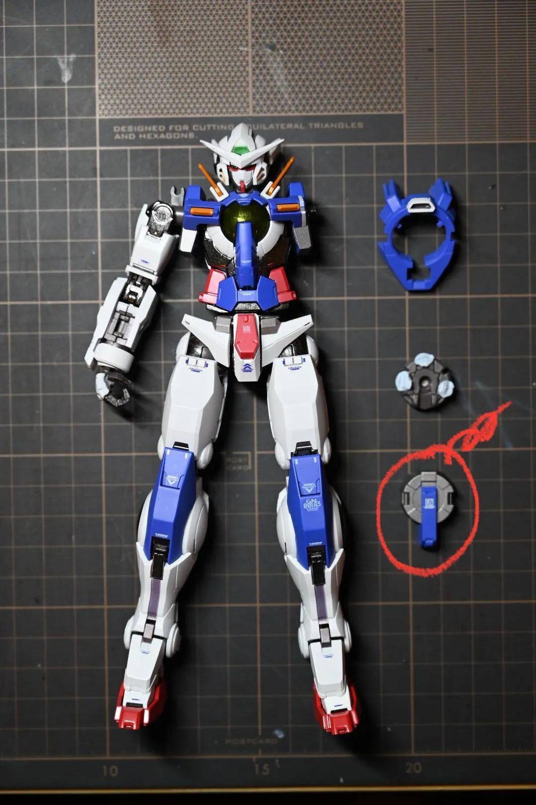 可能是最还原mb能天使r4的ko方式,教你如何改造让素心r4配件适配中天