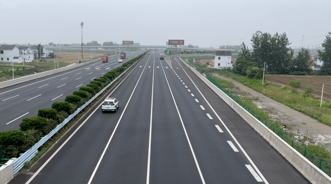 今天,京沪高速宝应南互通正式开通!【附视频】_保障_乡镇_车道