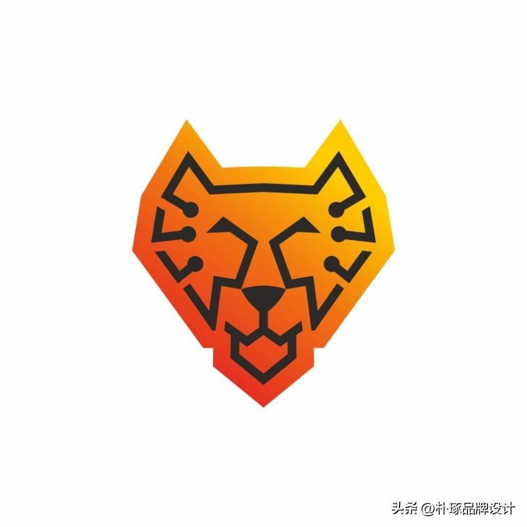 霸气虎元素logo设计分享 虎虎生威