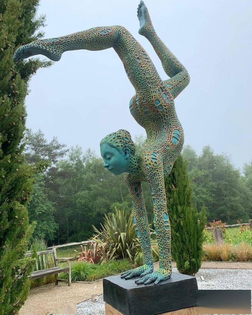 沉浸在大自然中的动感雕塑_hateley_艺术_作品