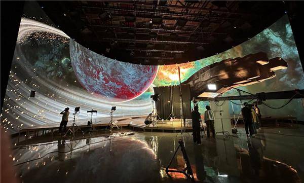 电影级led巨幕拍摄屏亮相无锡_虚拟_科学技术_中国