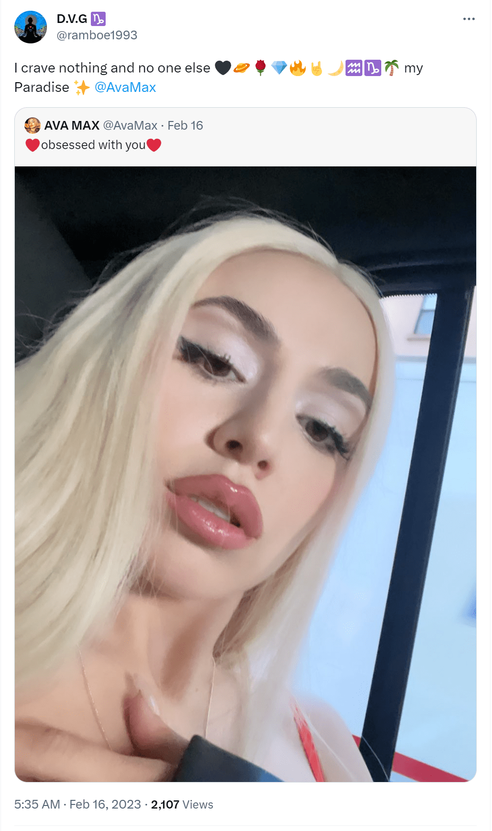 Ava Max 演唱会被粉丝扇耳光，眼睛都被戳伤了…_手机搜狐网