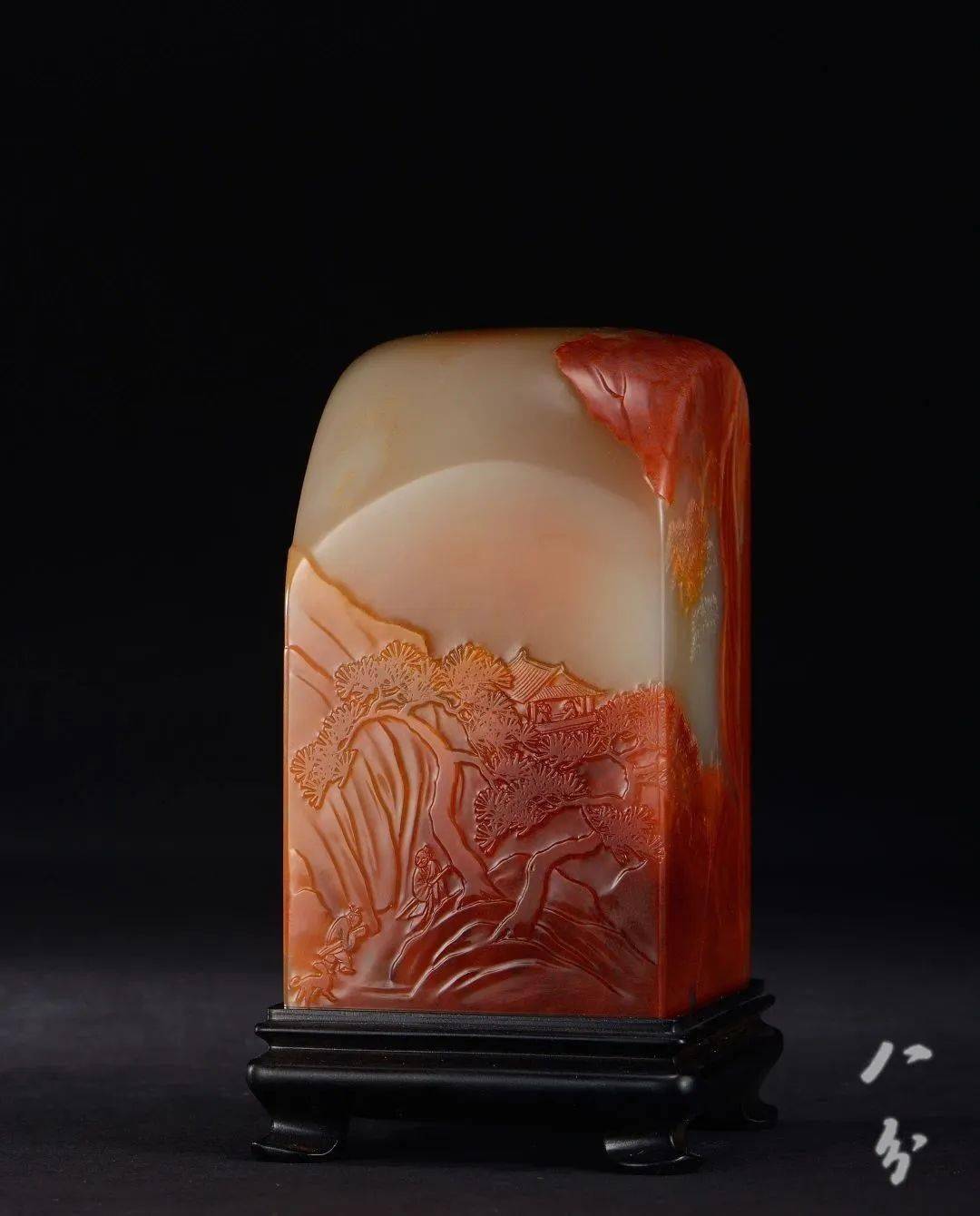 徐丹:「我,自己做选择」_寿山_作品_薄意