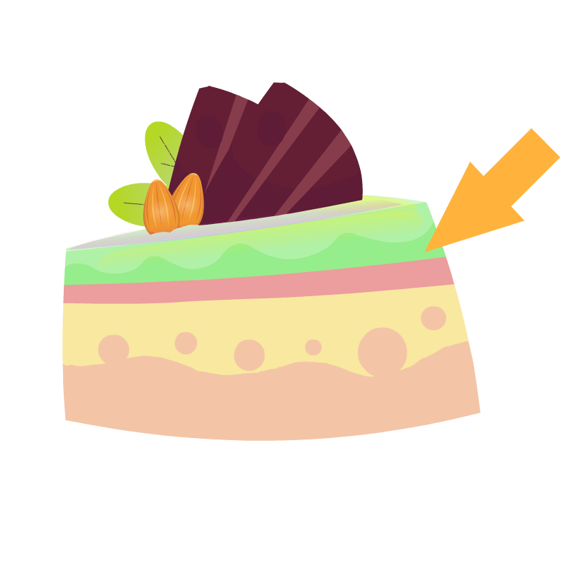 你眼中的青草蛋糕是哪种绿?